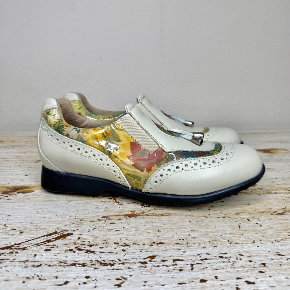 Sandbaggers Madison II Monet Tassel Slip On Golf Shoes 5 - Picture 3 of 9